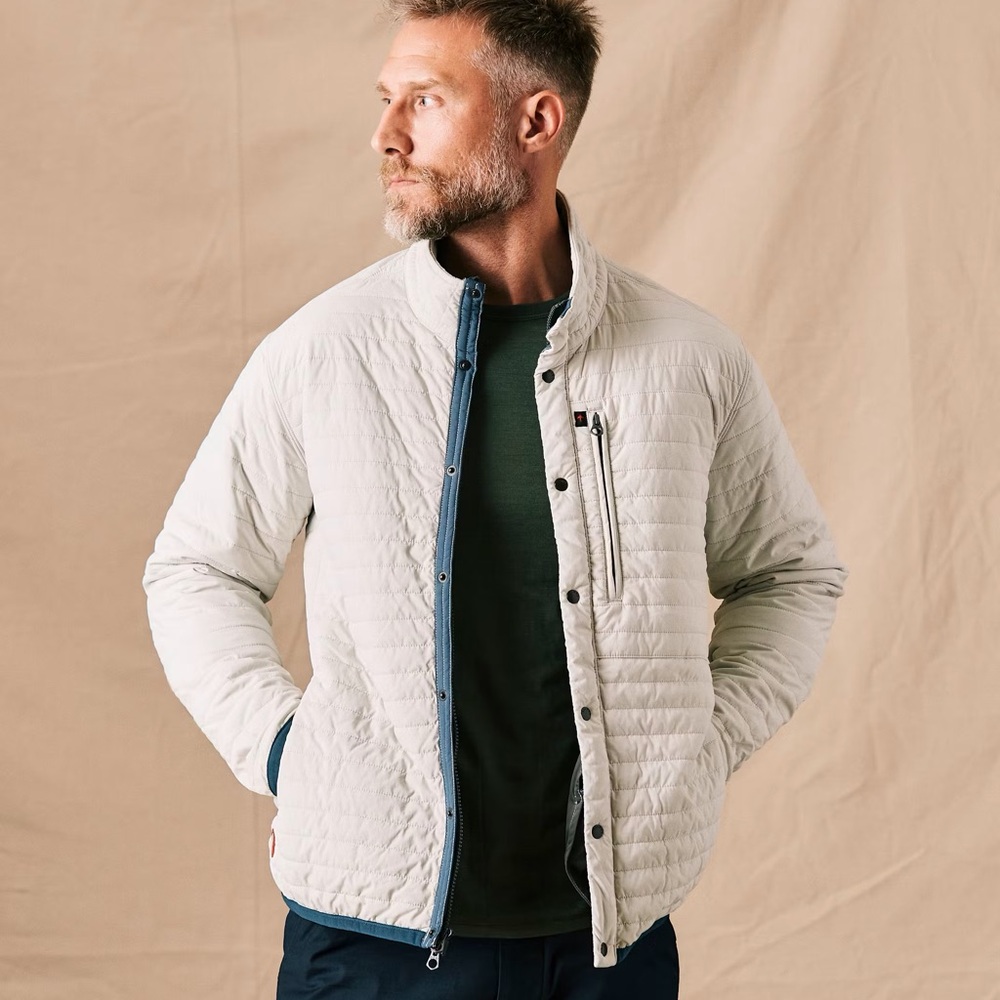 Relwen Windzip Jacket - NWT in RARE Chalk color - Picture 5 of 7
